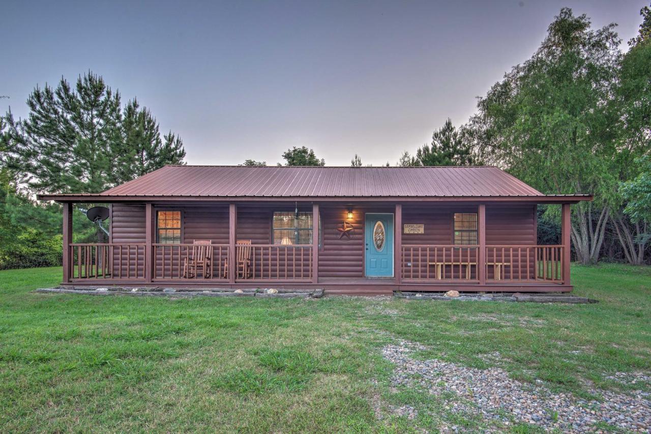 Broken Bow Starlight Cabin With Private Hot Tub! Exterior photo